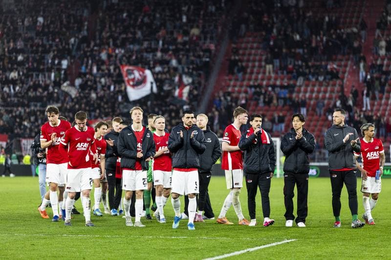 Football. UEFA Conference League. AZ Alkmaar - FC Shakhtar Donetsk. 16.04.2026