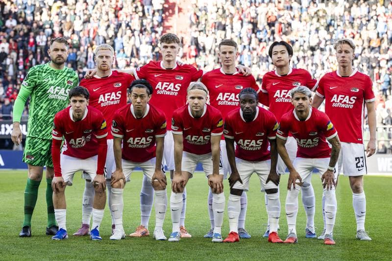 Football. UEFA Conference League. AZ Alkmaar - FC Shakhtar Donetsk. 16.04.2026
