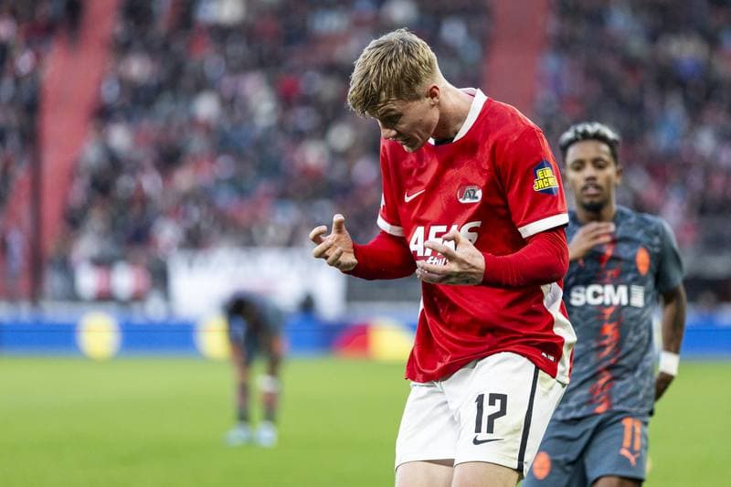 Football. UEFA Conference League. AZ Alkmaar - FC Shakhtar Donetsk. 16.04.2026