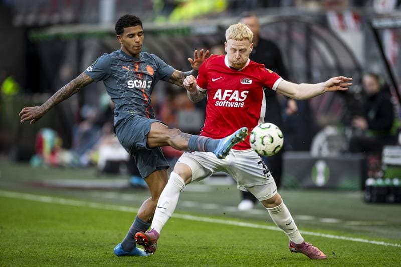 Football. UEFA Conference League. AZ Alkmaar - FC Shakhtar Donetsk. 16.04.2026