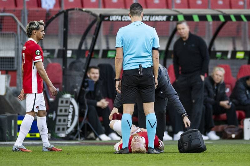 Football. UEFA Conference League. AZ Alkmaar - FC Shakhtar Donetsk. 16.04.2026