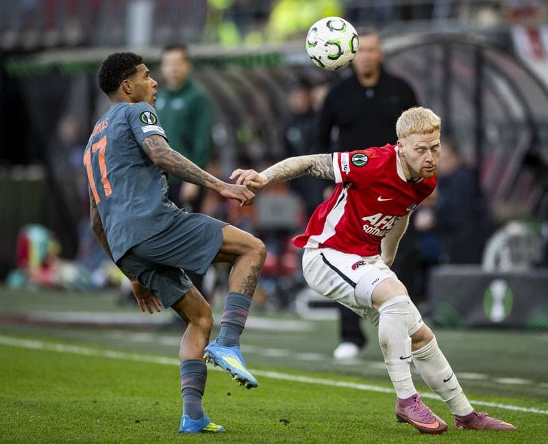 Football. UEFA Conference League. AZ Alkmaar - FC Shakhtar Donetsk. 16.04.2026