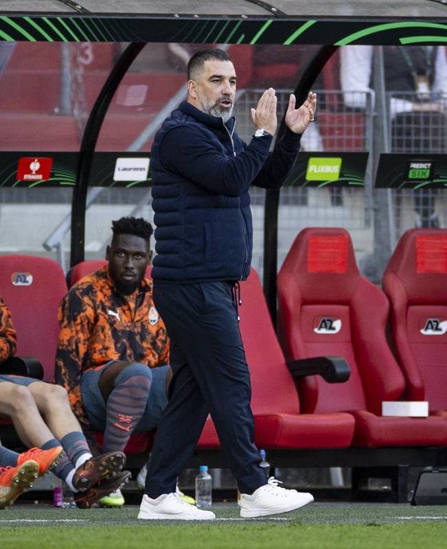 Football. UEFA Conference League. AZ Alkmaar - FC Shakhtar Donetsk. 16.04.2026