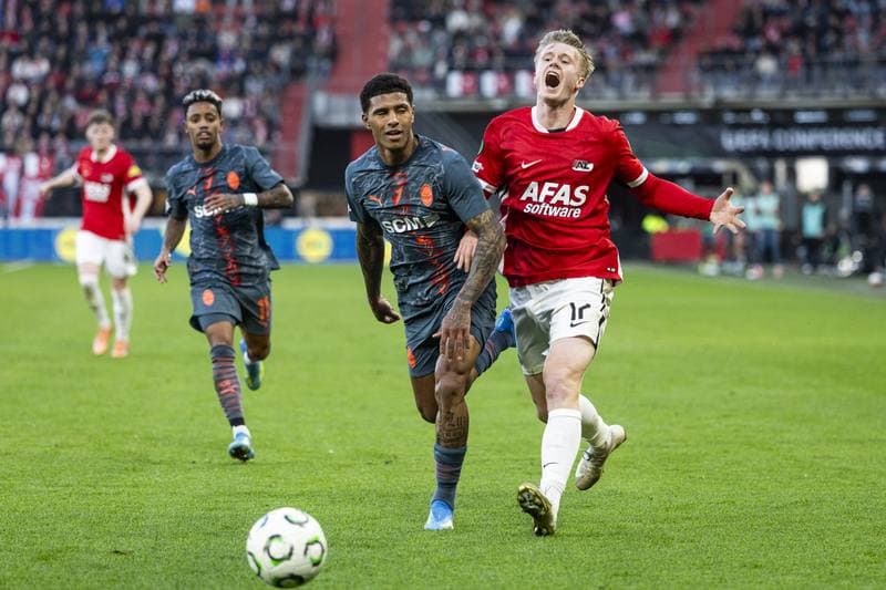 Football. UEFA Conference League. AZ Alkmaar - FC Shakhtar Donetsk. 16.04.2026
