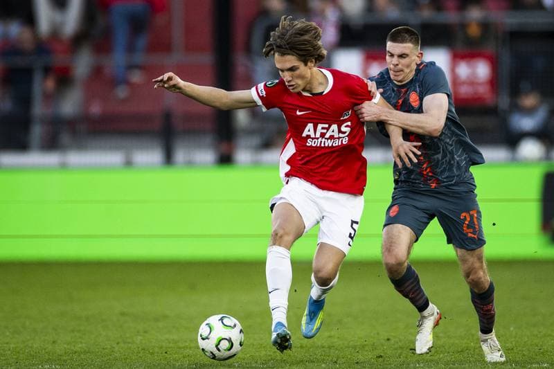 Football. UEFA Conference League. AZ Alkmaar - FC Shakhtar Donetsk. 16.04.2026