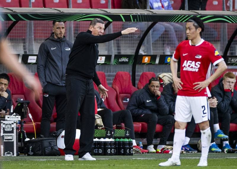 Football. UEFA Conference League. AZ Alkmaar - FC Shakhtar Donetsk. 16.04.2026