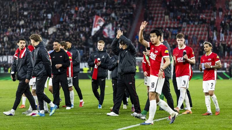 Football. UEFA Conference League. AZ Alkmaar - FC Shakhtar Donetsk. 16.04.2026