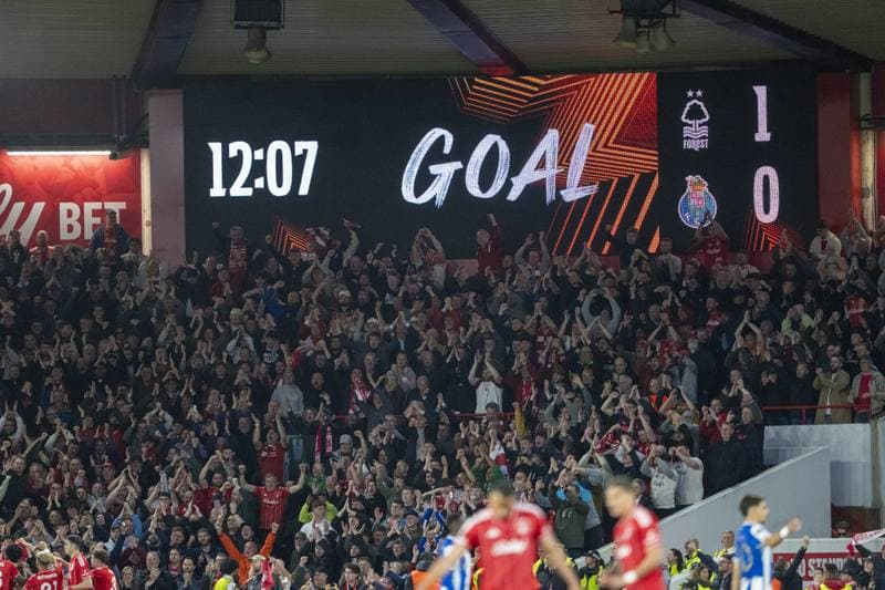 Football. UEFA Europa League. Nottingham Forest - Porto. 16.04.2026