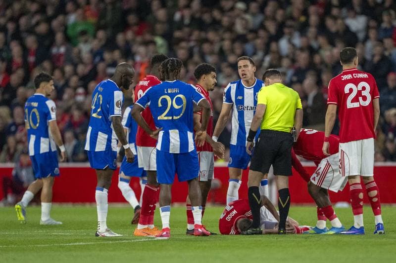 Football. UEFA Europa League. Nottingham Forest - Porto. 16.04.2026
