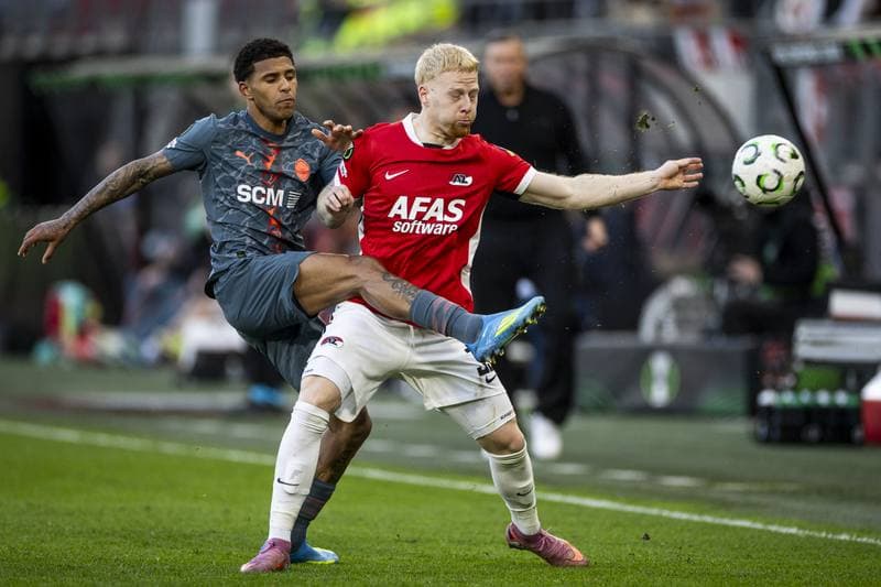 Football. UEFA Conference League. AZ Alkmaar - FC Shakhtar Donetsk. 16.04.2026