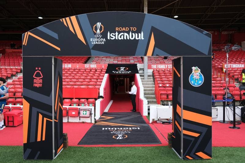 Football. UEFA Europa League. Nottingham Forest - FC Porto. 16.04.2026