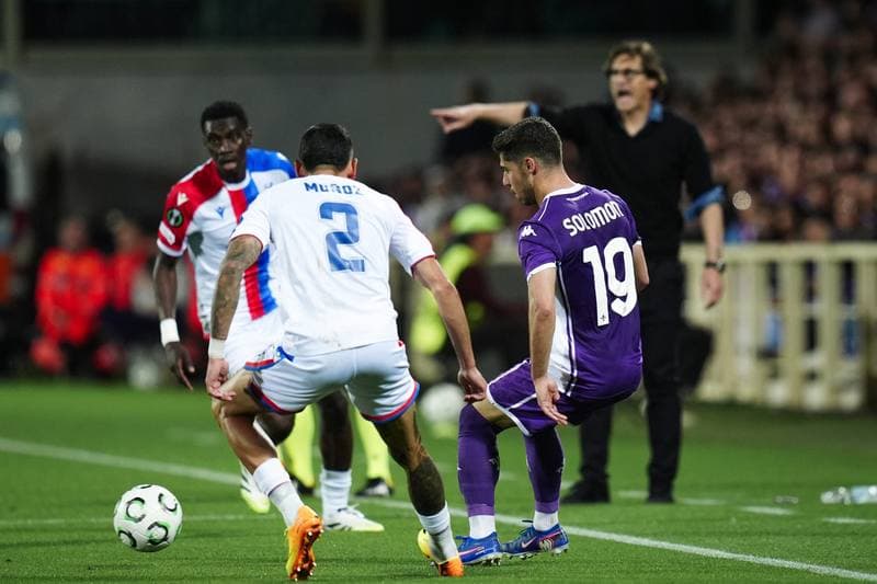 Football. UEFA Conference League. Fiorentina - Crystal Palace. 16.04.2026
