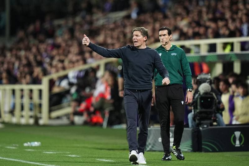 Football. UEFA Conference League. Fiorentina - Crystal Palace. 16.04.2026
