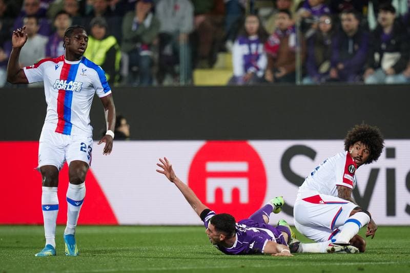 Football. UEFA Conference League. Fiorentina - Crystal Palace. 16.04.2026
