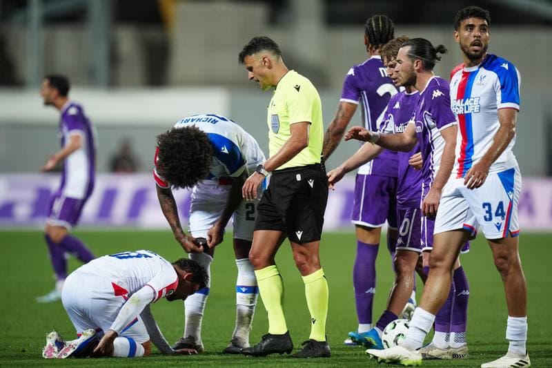 Football. UEFA Conference League. Fiorentina - Crystal Palace. 16.04.2026