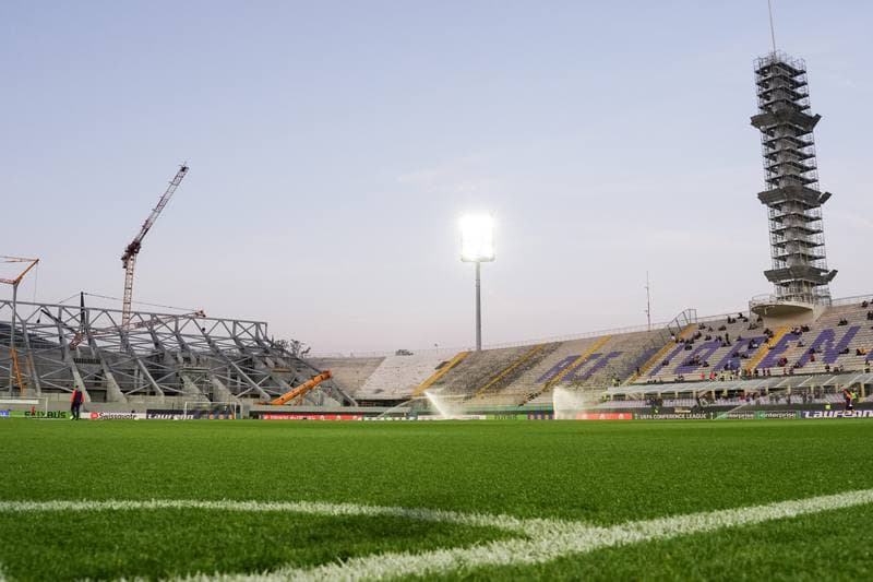 Football. UEFA Conference League. Fiorentina - Crystal Palace. 16.04.2026