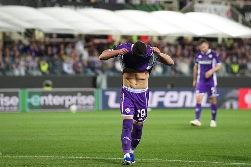 Football. UEFA Conference League. Fiorentina - Crystal Palace. 16.04.2026