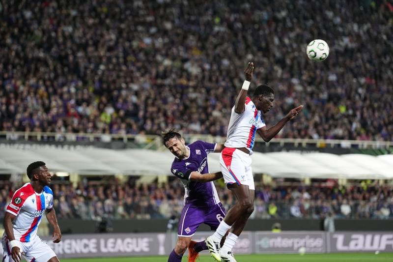 Football. UEFA Conference League. Fiorentina - Crystal Palace. 16.04.2026
