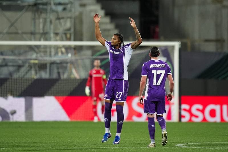 Football. UEFA Conference League. Fiorentina - Crystal Palace. 16.04.2026