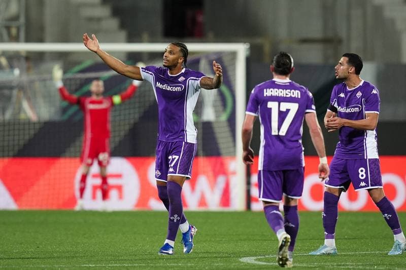 Football. UEFA Conference League. Fiorentina - Crystal Palace. 16.04.2026