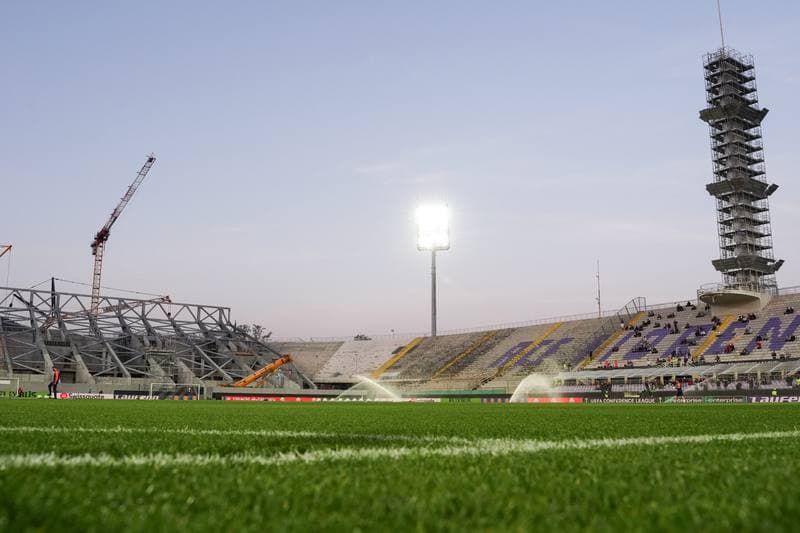 Football. UEFA Conference League. Fiorentina - Crystal Palace. 16.04.2026