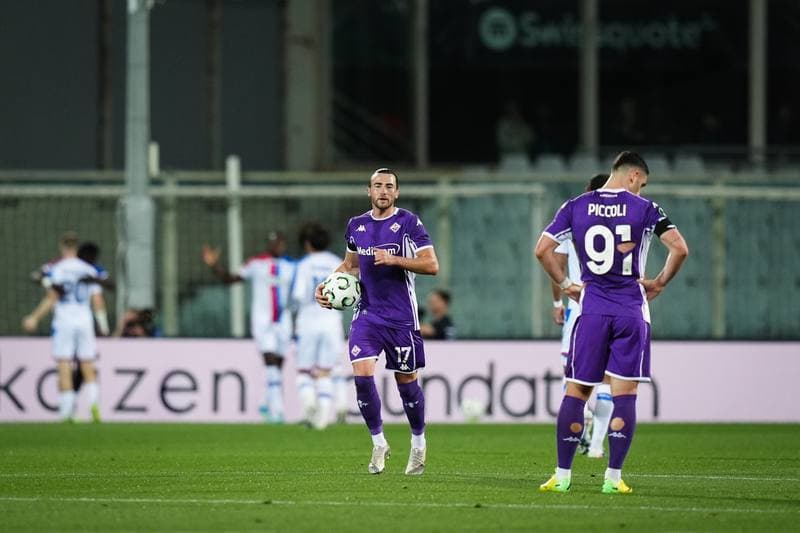 Football. UEFA Conference League. Fiorentina - Crystal Palace. 16.04.2026