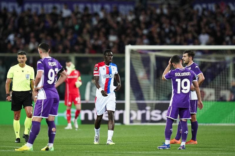 Football. UEFA Conference League. Fiorentina - Crystal Palace. 16.04.2026