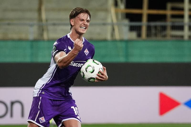 Football. UEFA Conference League. Fiorentina - Crystal Palace. 16.04.2026
