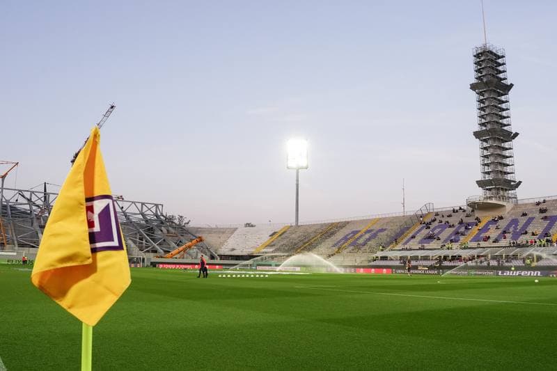 Football. UEFA Conference League. Fiorentina - Crystal Palace. 16.04.2026