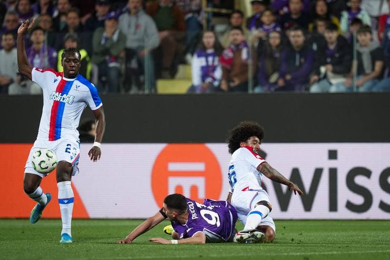 Football. UEFA Conference League. Fiorentina - Crystal Palace. 16.04.2026
