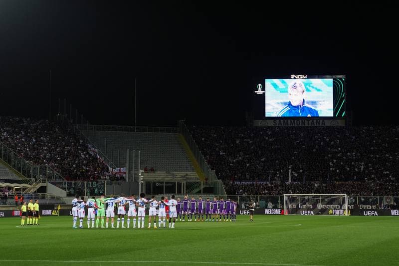 Football. UEFA Conference League. Fiorentina - Crystal Palace. 16.04.2026