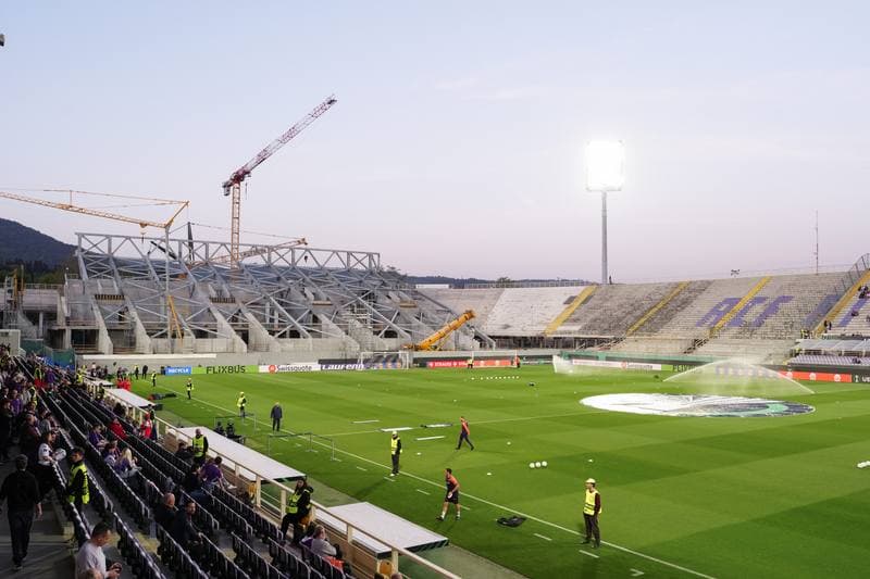 Football. UEFA Conference League. Fiorentina - Crystal Palace. 16.04.2026