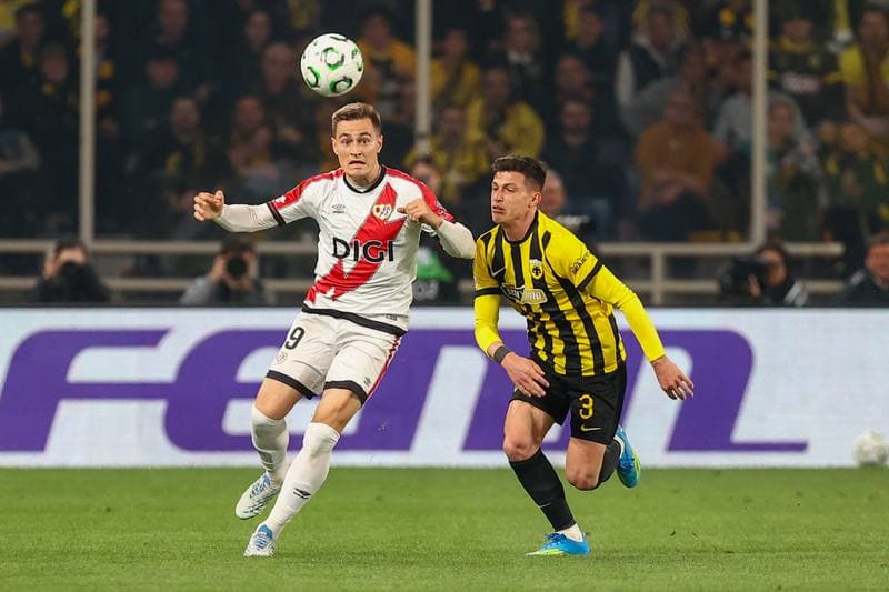 Football. UEFA Europa Conference League. AEK Athens - Rayo Vallecano. 16.04.2026