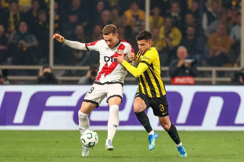 Football. UEFA Europa Conference League. AEK Athens - Rayo Vallecano. 16.04.2026