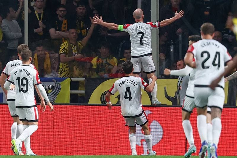 Football. UEFA Europa Conference League. AEK Athens - Rayo Vallecano. 16.04.2026