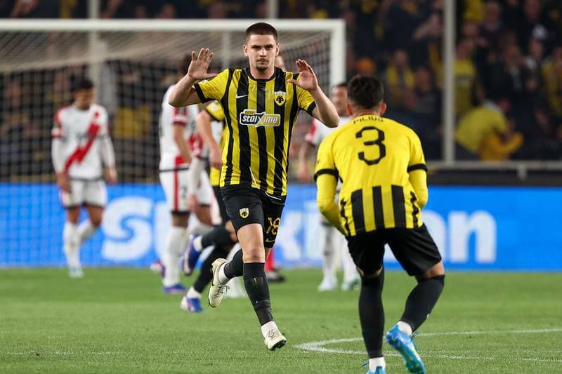 Football. UEFA Europa Conference League. AEK Athens - Rayo Vallecano. 16.04.2026