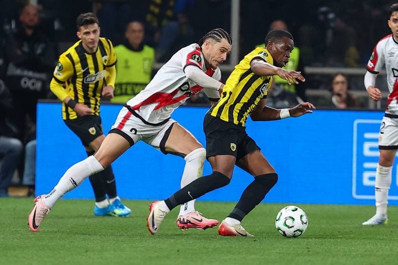 Football. UEFA Europa Conference League. AEK Athens - Rayo Vallecano. 16.04.2026