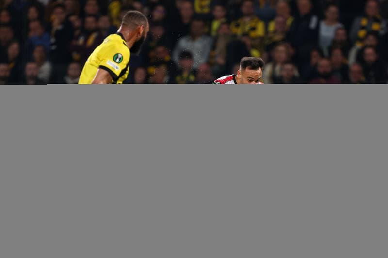 Football. UEFA Europa Conference League. AEK Athens - Rayo Vallecano. 16.04.2026