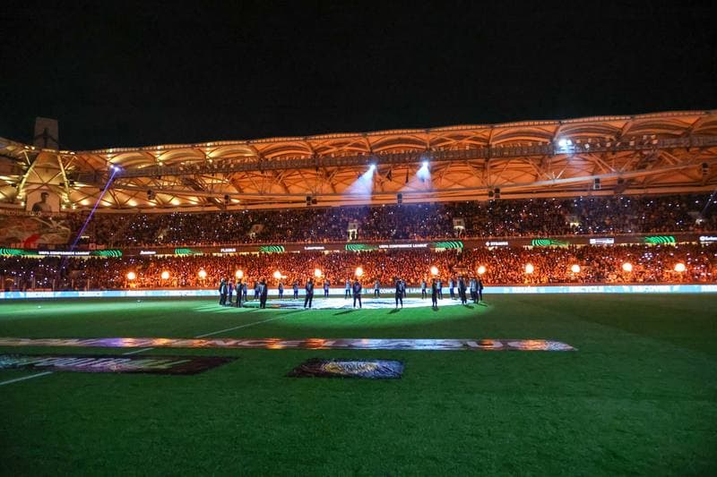 Football. UEFA Europa Conference League. AEK Athens - Rayo Vallecano. 16.04.2026