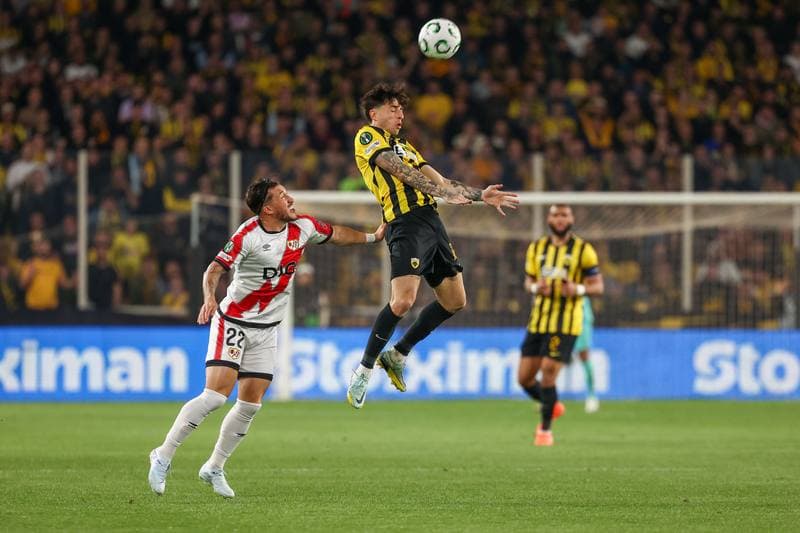 Football. UEFA Europa Conference League. AEK Athens - Rayo Vallecano. 16.04.2026