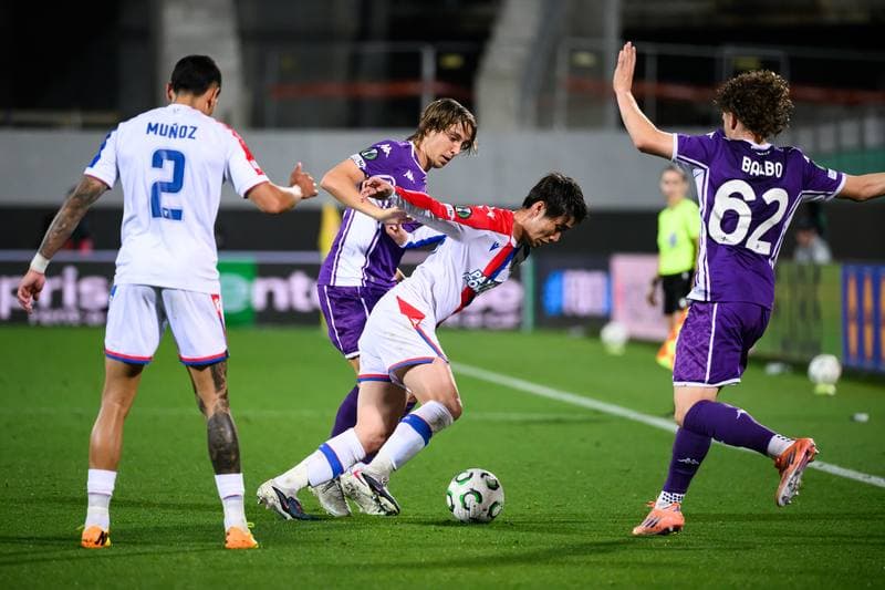Football. UEFA Conference League. ACF Fiorentina - Crystal Palace. 16.04.2026