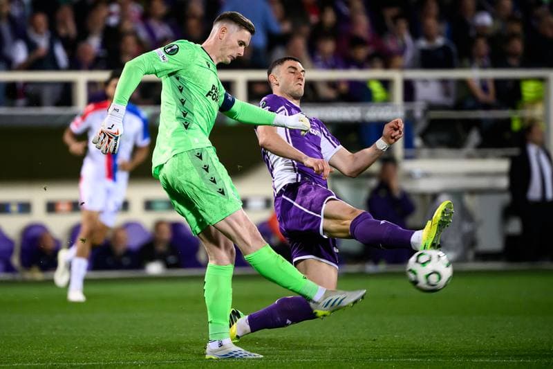 Football. UEFA Conference League. ACF Fiorentina - Crystal Palace. 16.04.2026