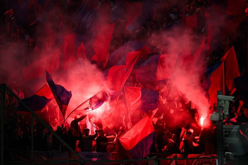 Football. UEFA Conference League. ACF Fiorentina - Crystal Palace. 16.04.2026