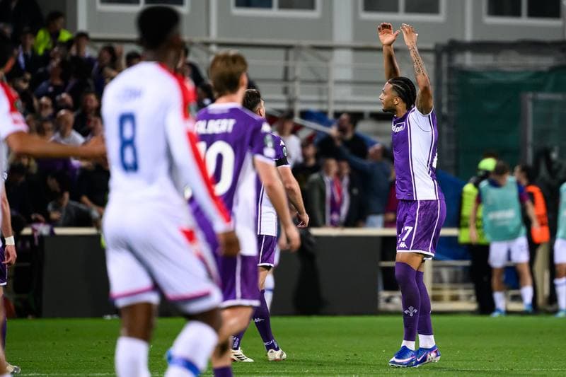 Football. UEFA Conference League. ACF Fiorentina - Crystal Palace. 16.04.2026