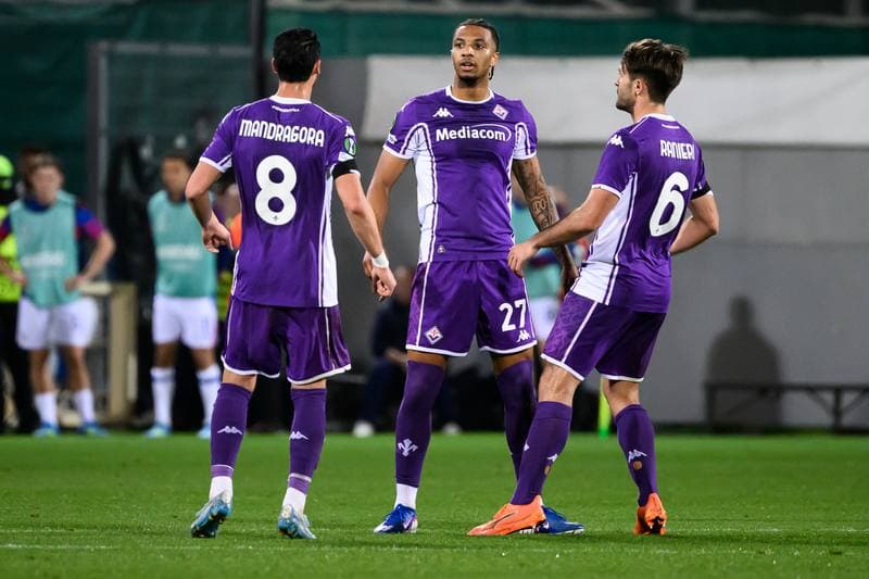Football. UEFA Conference League. ACF Fiorentina - Crystal Palace. 16.04.2026