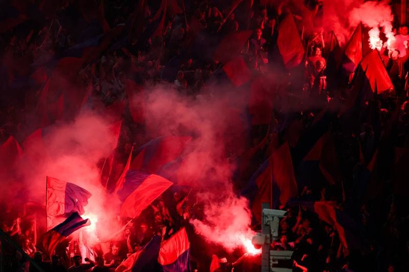 Football. UEFA Conference League. ACF Fiorentina - Crystal Palace. 16.04.2026