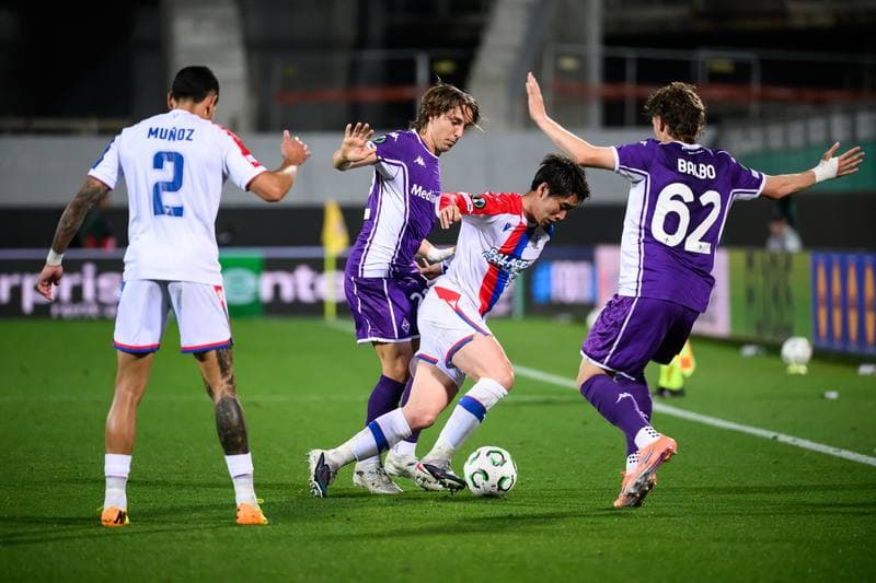 Football. UEFA Conference League. ACF Fiorentina - Crystal Palace. 16.04.2026