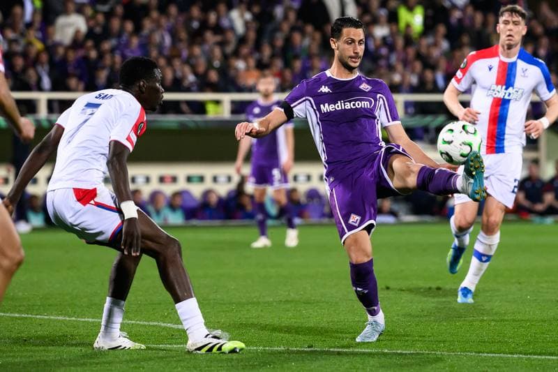 Football. UEFA Conference League. ACF Fiorentina - Crystal Palace. 16.04.2026