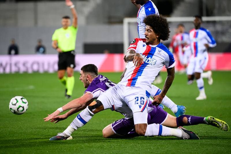 Football. UEFA Conference League. ACF Fiorentina - Crystal Palace. 16.04.2026