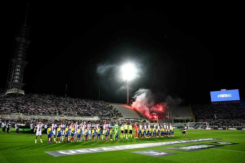 Football. UEFA Conference League. ACF Fiorentina - Crystal Palace. 16.04.2026